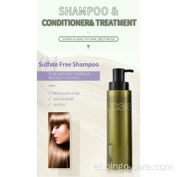 Sulfaadivaba siluv sõlmevastane šampoon